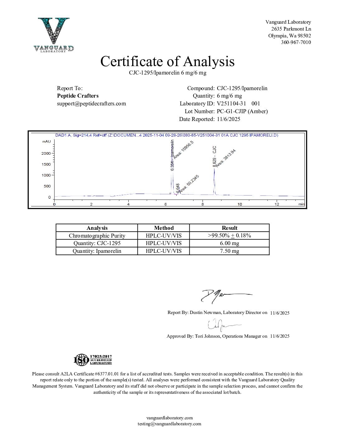 CJC-1295 No DAC - Mod GRF (1-29) & Ipamorelin 12mg (6mg/6mg) Blend - Image 5